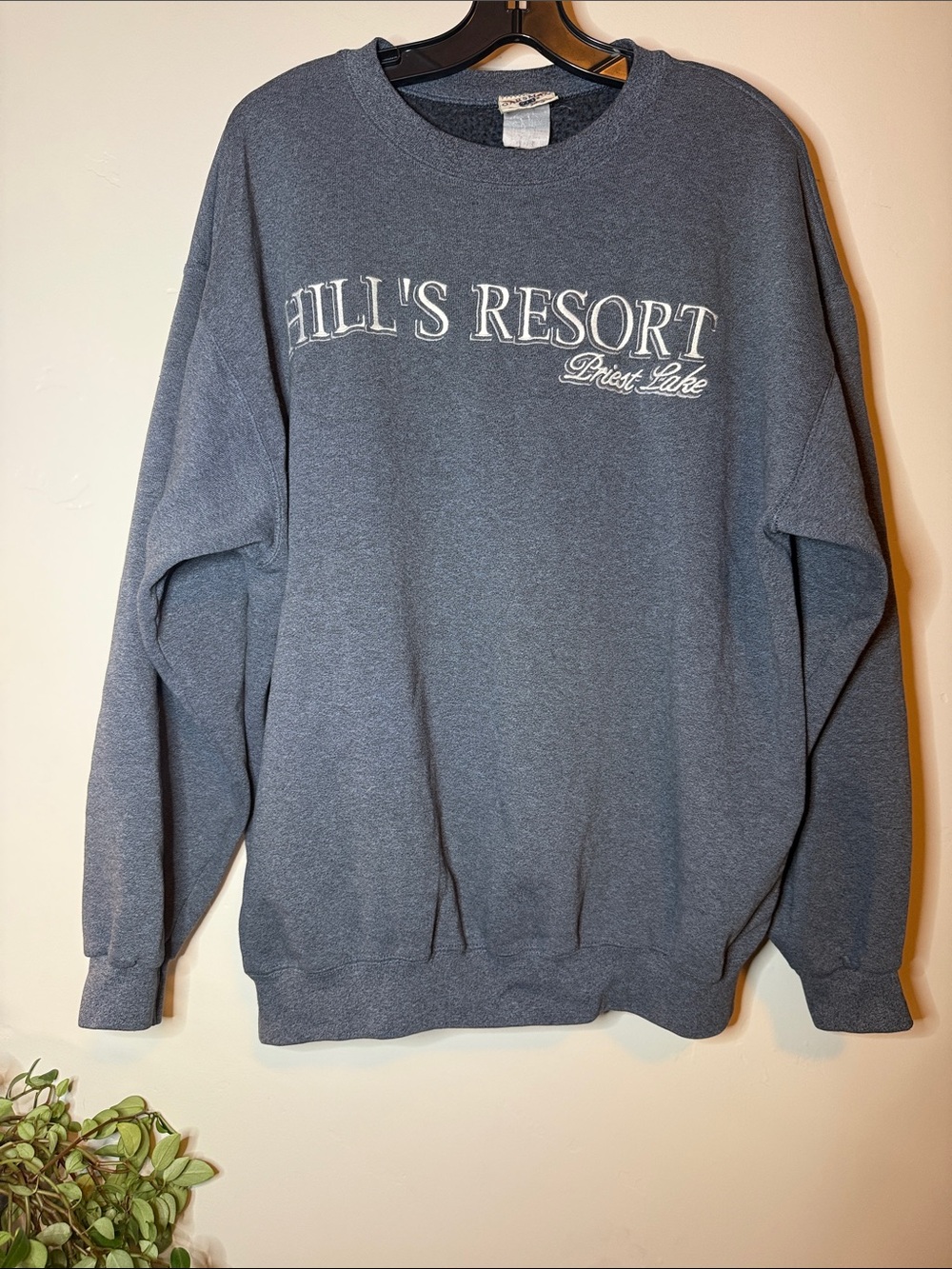 Oarsman 913 Hills Resort Sweatshirt Large Vintage Crewneck